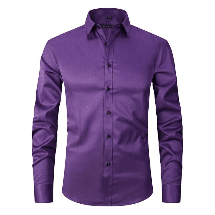 Camicia Slim Anti-Pieghe Premium - ElasticFit