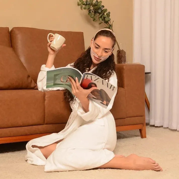 V-Revita™ - Maschera Viso per Ridurre il Doppio Mento e le Rughe | Elegantiee