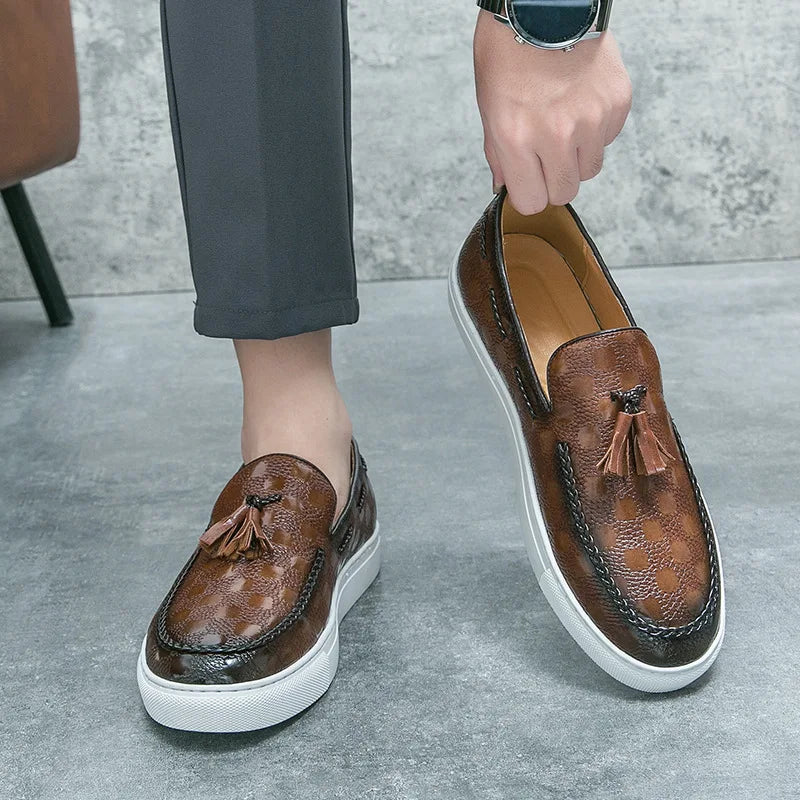 ELEGANTIEE | Comode scarpe retrò-casual da uomo