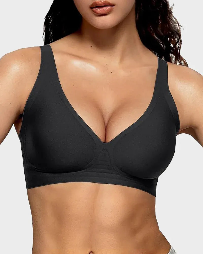 Reggiseno Push-Up Effetto Invisibile | Senza Ferretto a V Profonda | Elegantiee