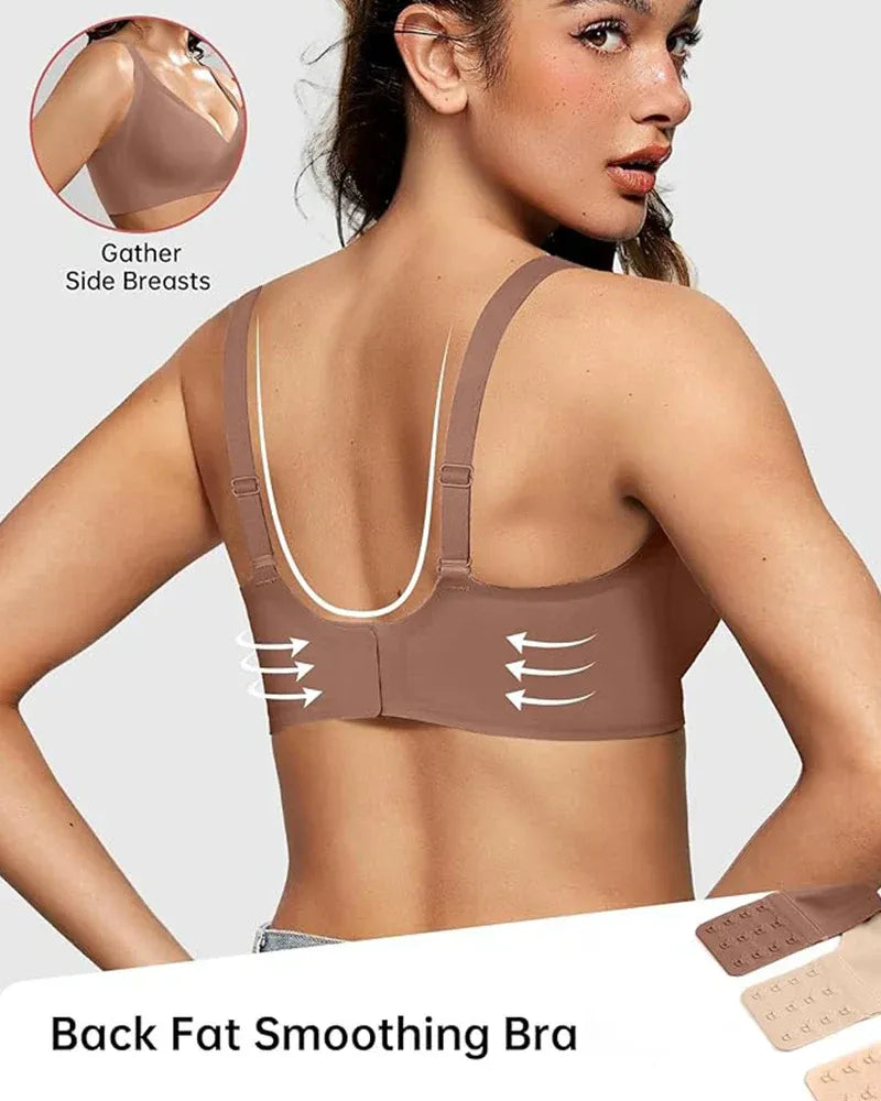 Reggiseno Push-Up Effetto Invisibile | Senza Ferretto a V Profonda | Elegantiee
