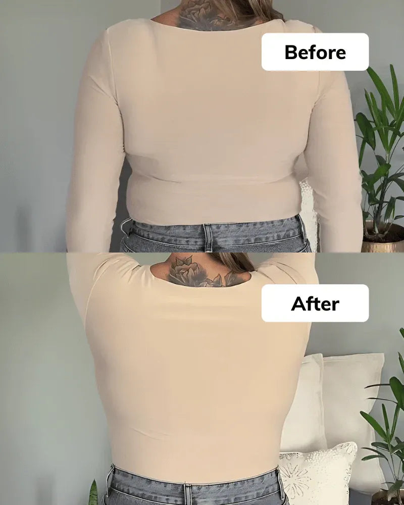 Reggiseno Push-Up Effetto Invisibile | Senza Ferretto a V Profonda | Elegantiee