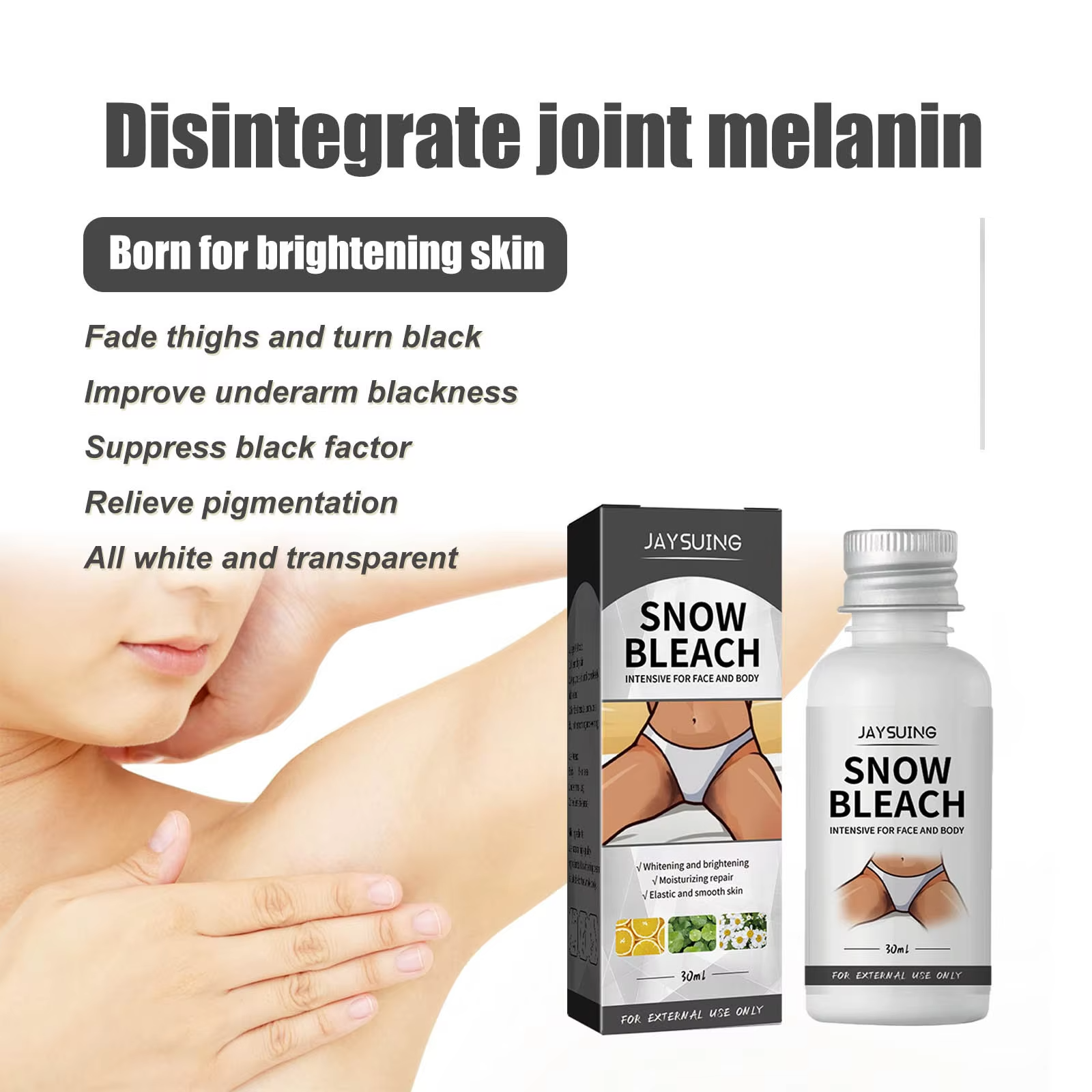 SnowBleach™️| Crema sbiancante per il corpo