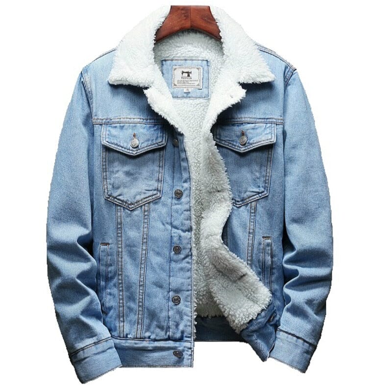 Elegantiee | WinterDenim™ – Giacca di jeans foderata termica