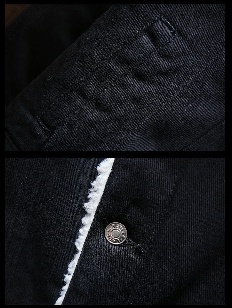 Elegantiee | WinterDenim™ – Giacca di jeans foderata termica