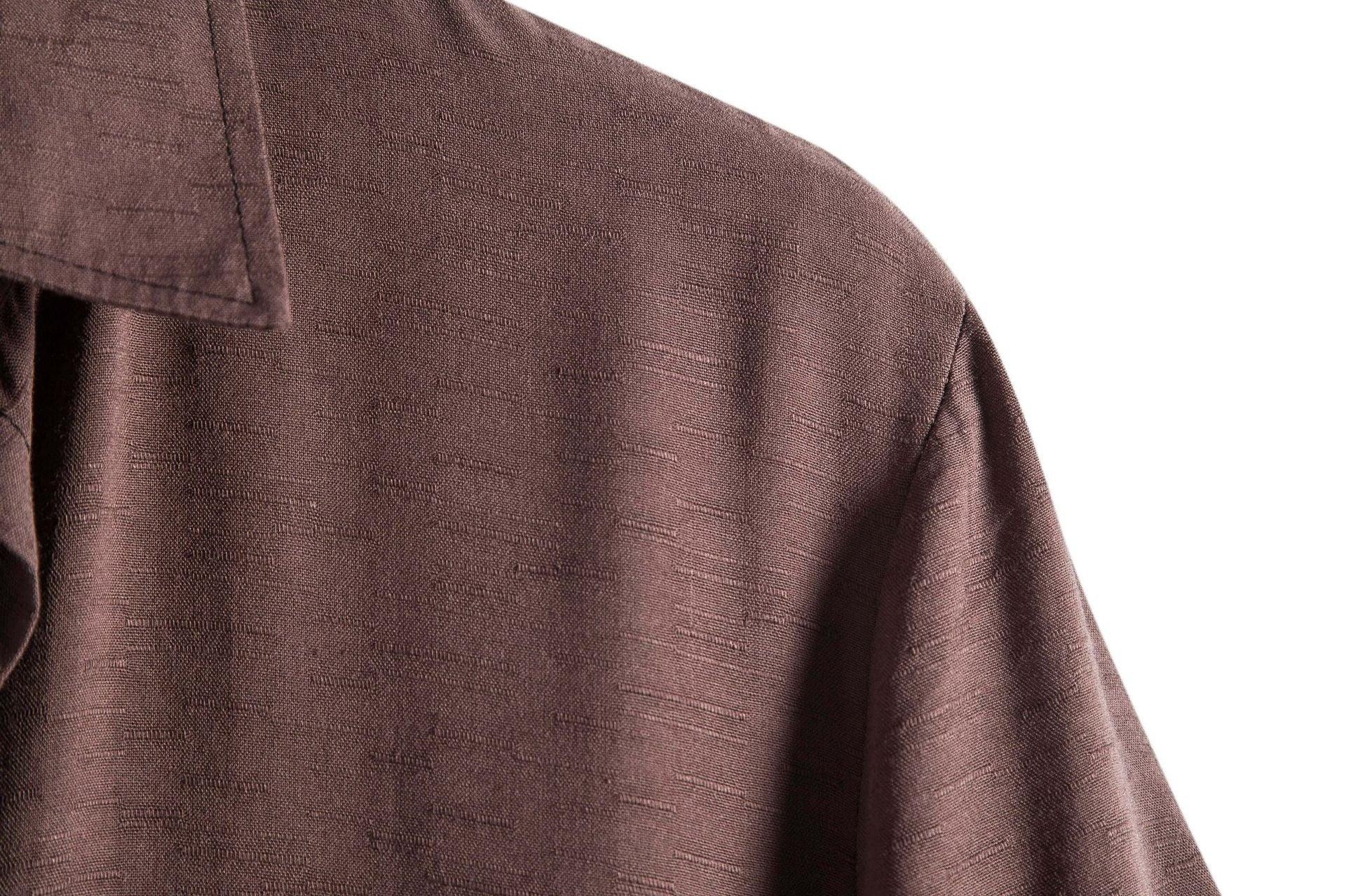 Elegantiee | FixLinen™ – Camicia Traspirante con Colletto Aperto