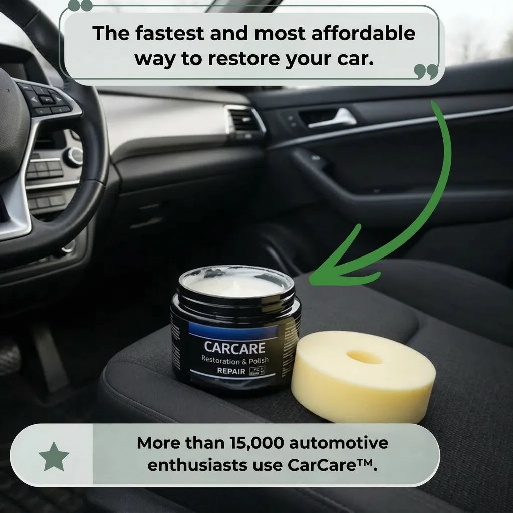 Elegantiee CarCare™ – Crema ristrutturante per interni auto (pelle e plastiche) | Compri 1, ricevi 2!