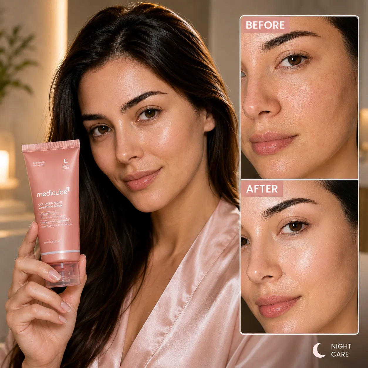 Medicube Collagen Night Overnight Face Mask | Elegantiee