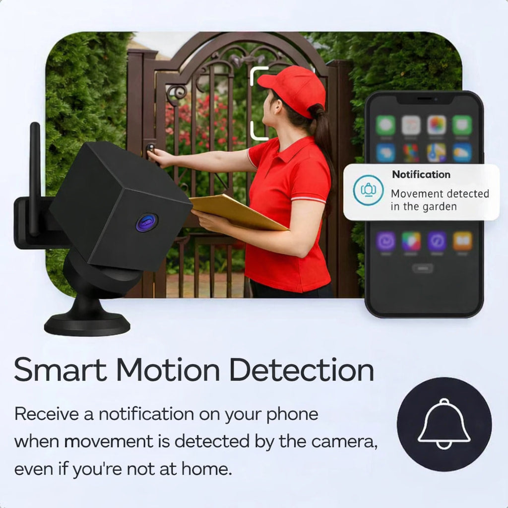 ELEGANTIEE | SecureCam PRO - Caméra de sécurité