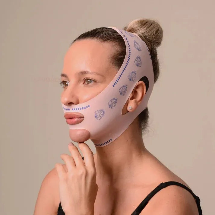 V-Revita™ - Maschera Viso per Ridurre il Doppio Mento e le Rughe | Elegantiee