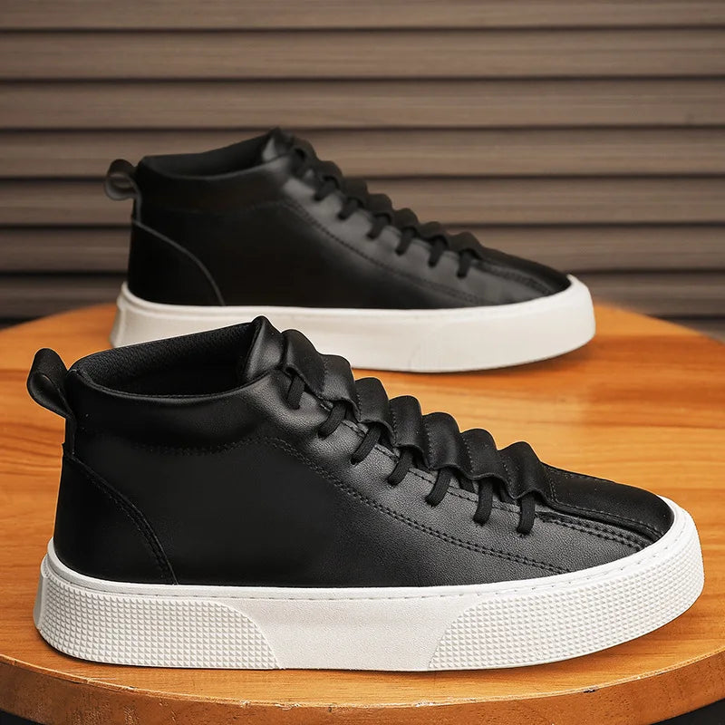 ELEGANTIE| Sneakers autunnali da uomo: antiscivolo in pelle e tela