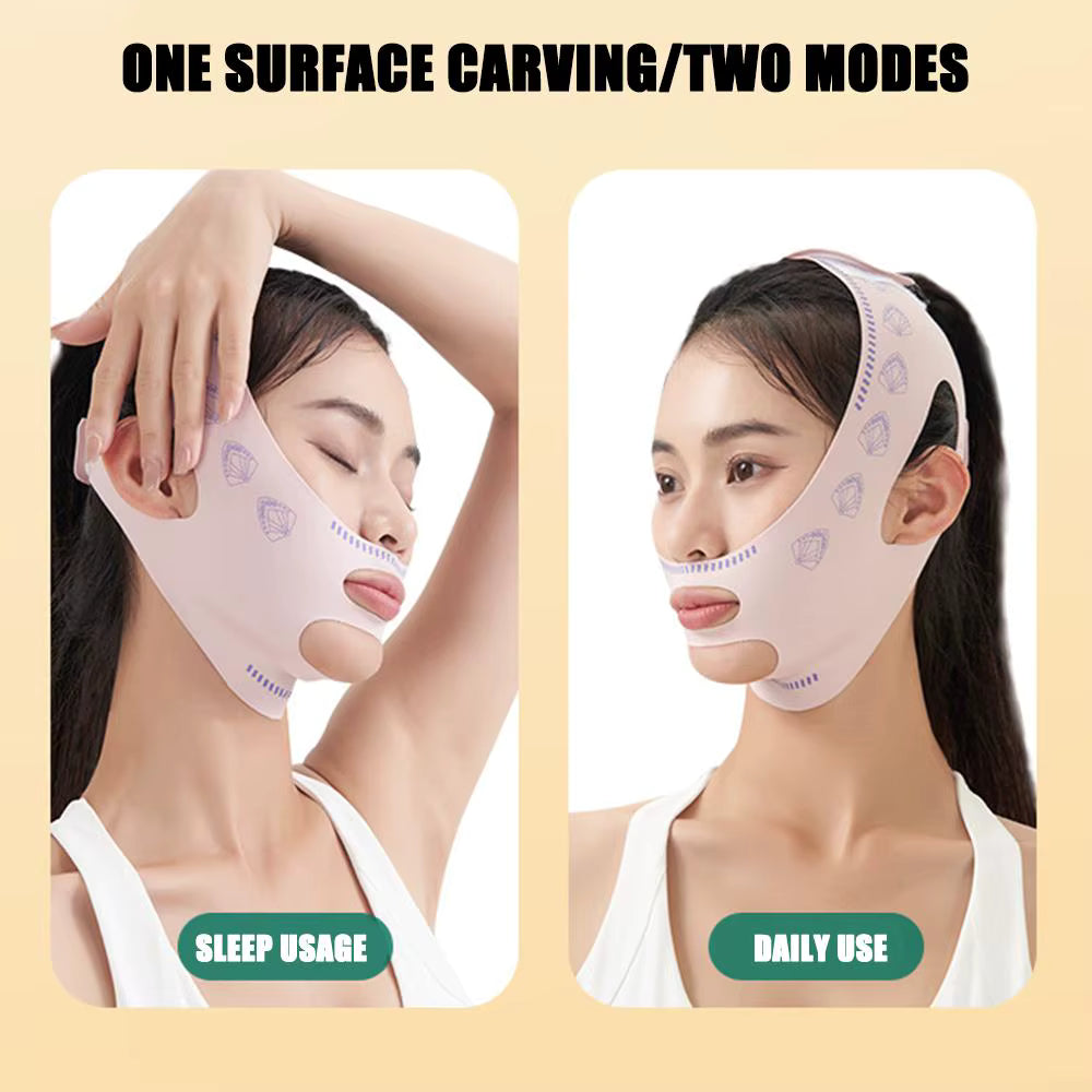 V-Revita™ - Maschera Viso per Ridurre il Doppio Mento e le Rughe | Elegantiee
