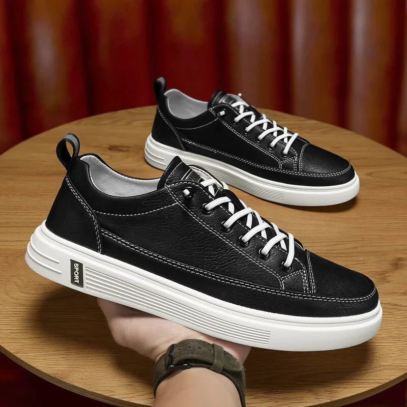 Elegantiee | SoftStride™ – Scarpe da Ginnastica Casual a Tinta Unita da Uomo