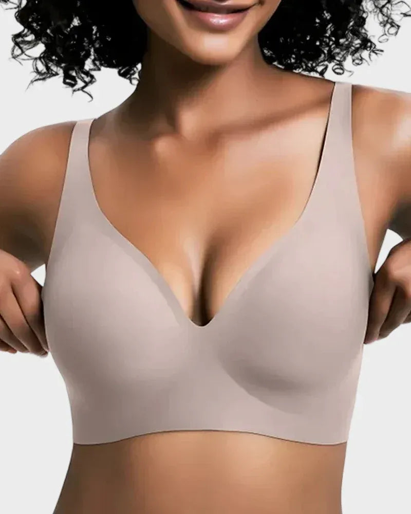 Reggiseno Push-Up Effetto Invisibile | Senza Ferretto a V Profonda | Elegantiee