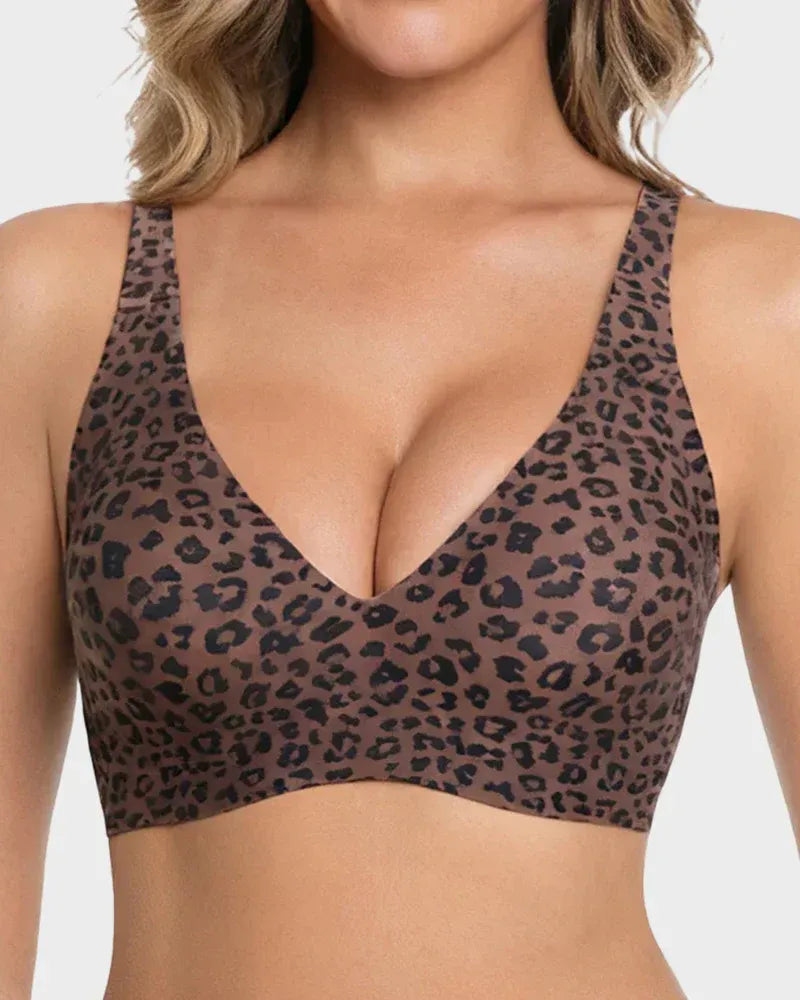 Reggiseno Push-Up Effetto Invisibile | Senza Ferretto a V Profonda | Elegantiee