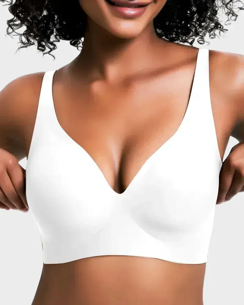 Reggiseno Push-Up Effetto Invisibile | Senza Ferretto a V Profonda | Elegantiee