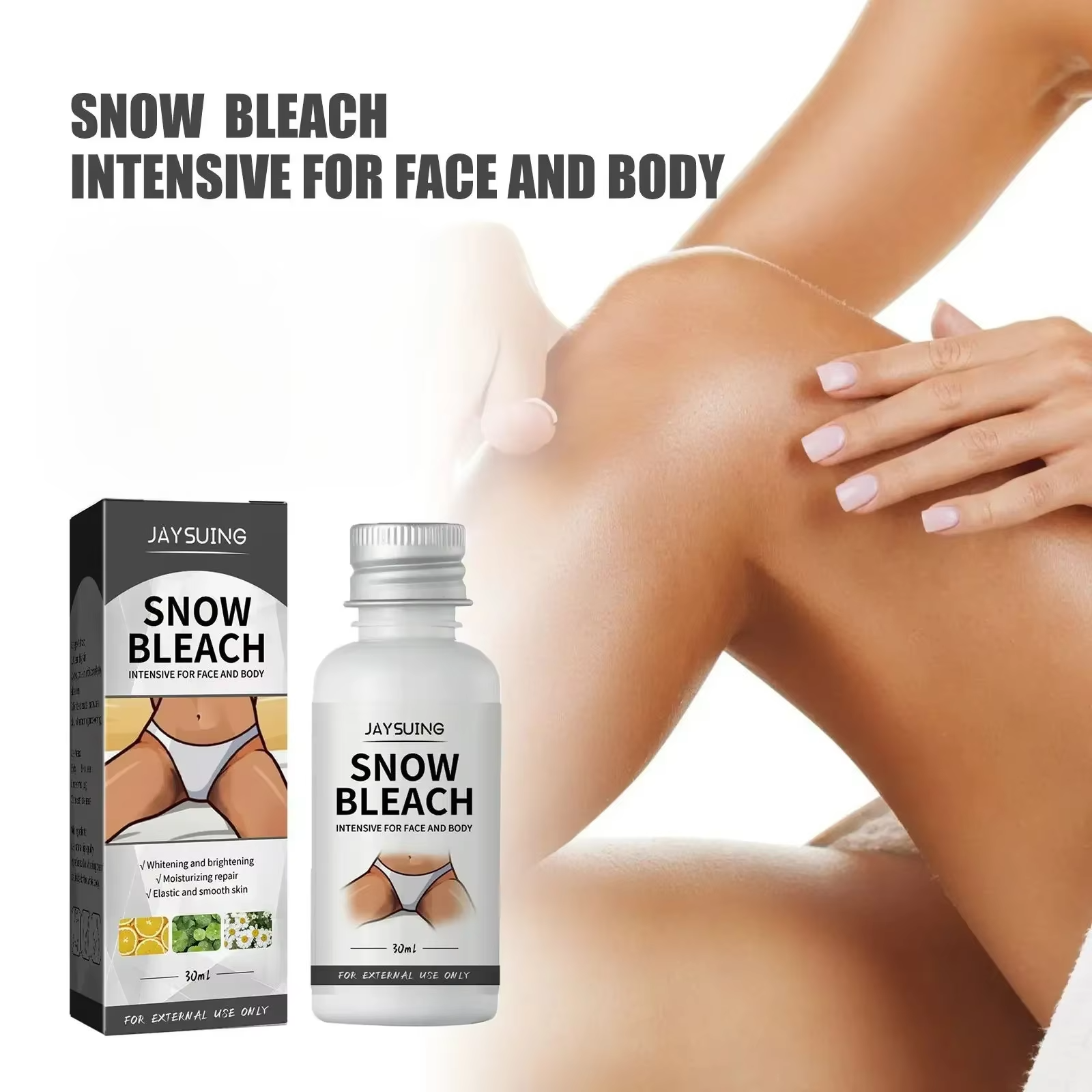 SnowBleach™️| Crema Sbiancante Corpo | Compri 1, Ne Ricevi 2 | Elegantiee