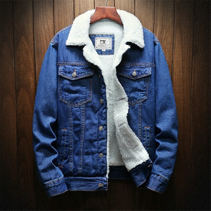 Elegantiee | WinterDenim™ – Giacca di jeans foderata termica
