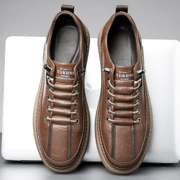 Sneakers Casual in Vera Pelle - Vinny