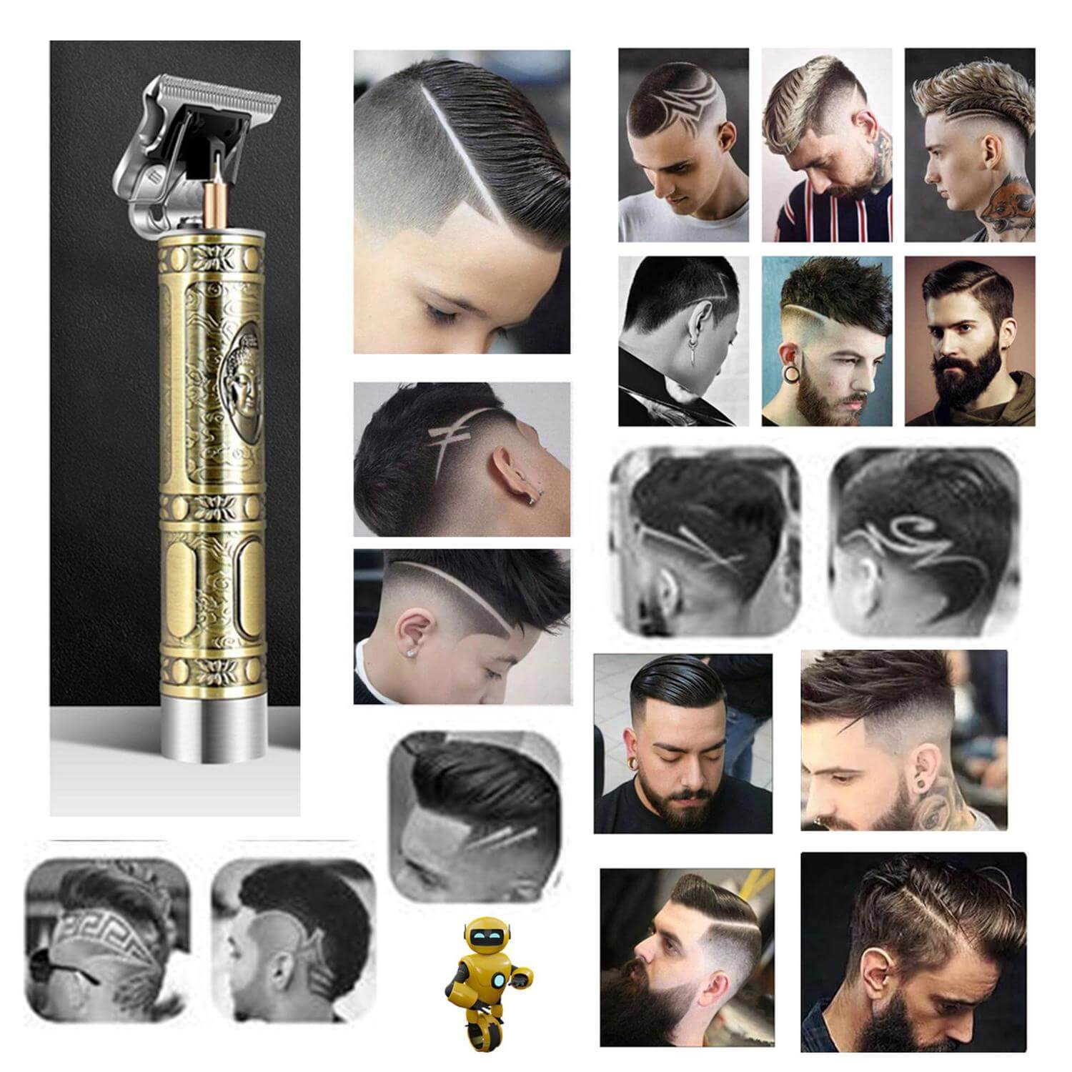 ELEGANTIEE | Rifinitore professionale capelli e barba DrayMax