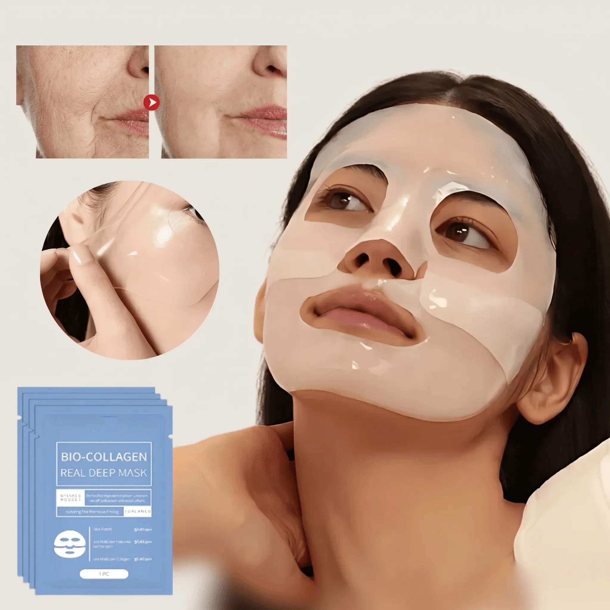 SkinReset - Maschera Viso Idratante e Riparatrice [Acquista 2, ricevi 4] - Elegantiee