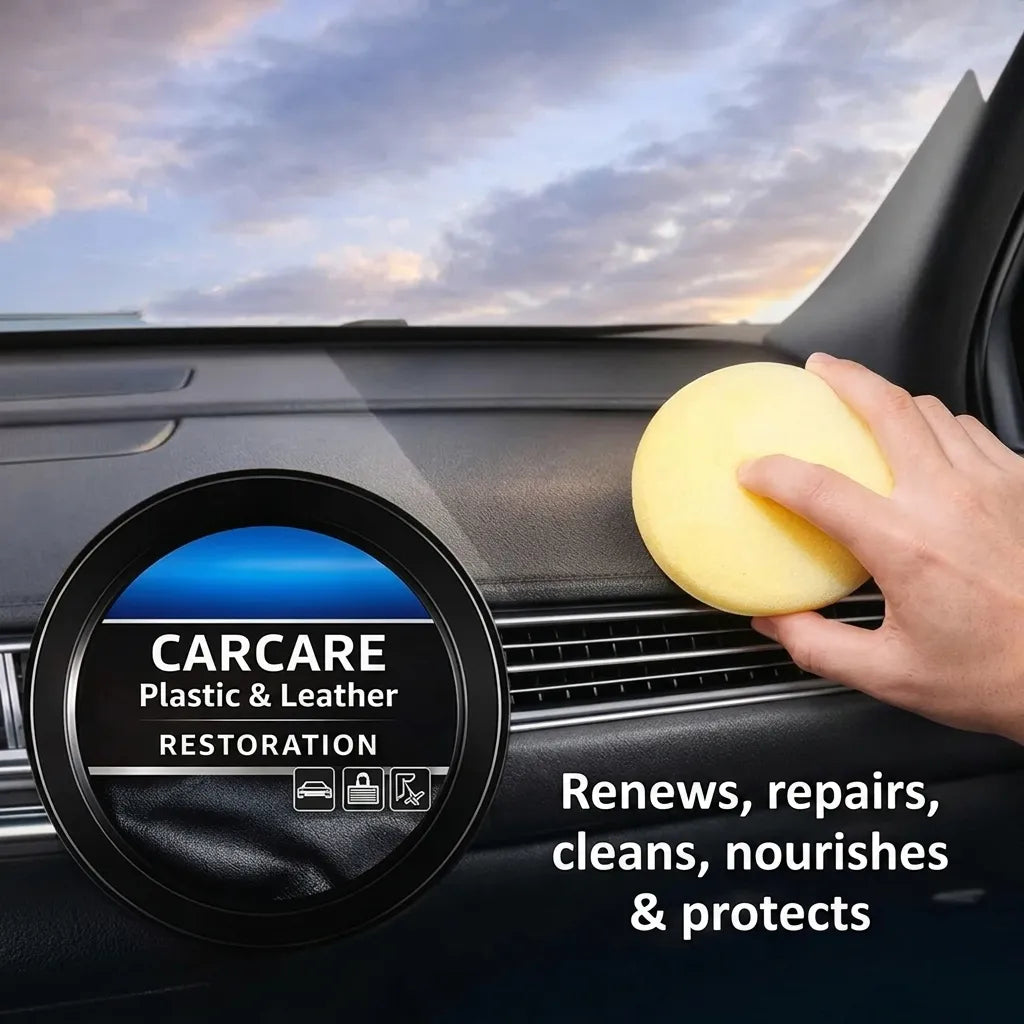 Elegantiee CarCare™ – Crema ristrutturante per interni auto (pelle e plastiche) | Compri 1, ricevi 2!